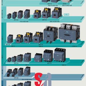 کنتاکتور 7 آمپر زیمنس3RT2015-1BB42 24VAC