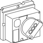 دسته گردان مستقیم کليد اتوماتیک NSX100-250 اشنایدر الکتریک