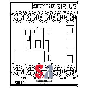 کنتاکتور زیمنس 6 آمپر 3RH2131-1BB40 24VAC