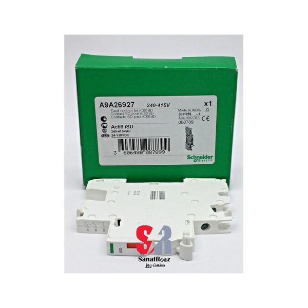 کنتاکت کمکی خطای کلید مینیاتوری 1NO+1NC اشنایدر