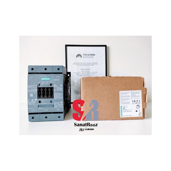 کنتاکتور 150 آمپر زیمنس127-3RT1055-6AF36 VAC/DC 110