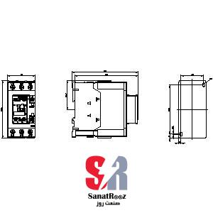 کنتاکتور 40 آمپر 110VAC زیمنس 3RT2035-1AF00