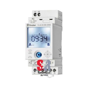 سری 12 تایم سوئیچ فیندر 1 کنتاکت بار اهمی 24 ولت AC/DC