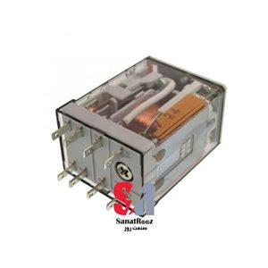رله شیشه ای سری 55 فنیدر 110 ولت 11 پایه DC