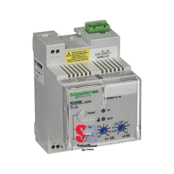 رله ارت فالت RH99M اشنایدر تغذیه 220 تا 240 ولت AC 56173