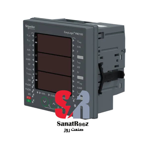 پاورمتر METSEDM2110 اشنایدر الکتریک EasyLogic PM2110. Power & Energy meter. Total Harmonic. LED display. Pulse. class 1