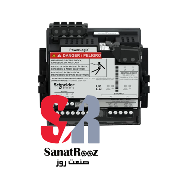 پاورمتر METSEDM5360 اشنایدر الکتریک power meter PowerLogic PM5560, 2 ethernet, up to 63th Harmonic, 1,1MB 4DI/2DO 52 alarms