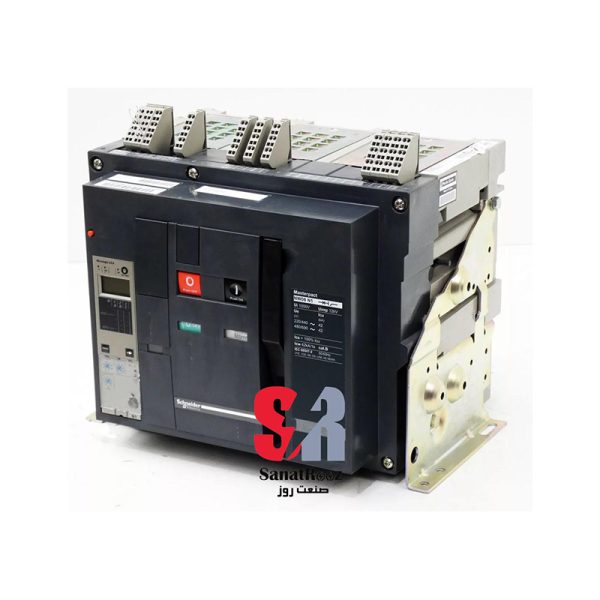 کليد هوایی اشنایدر 3200 آمپر سه پل سری NW فیکس 100KA