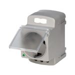 پریز تابلویی چراغدار کاوردار رعد الکتریک