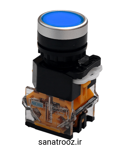 خرید و قیمت شاسی استارت آبی باکالیت پارس فانال تصویر شاسی استارت آبی باکالیت پارس فانال مناسب تابلو فرمان و تجهیزات صنعتی.